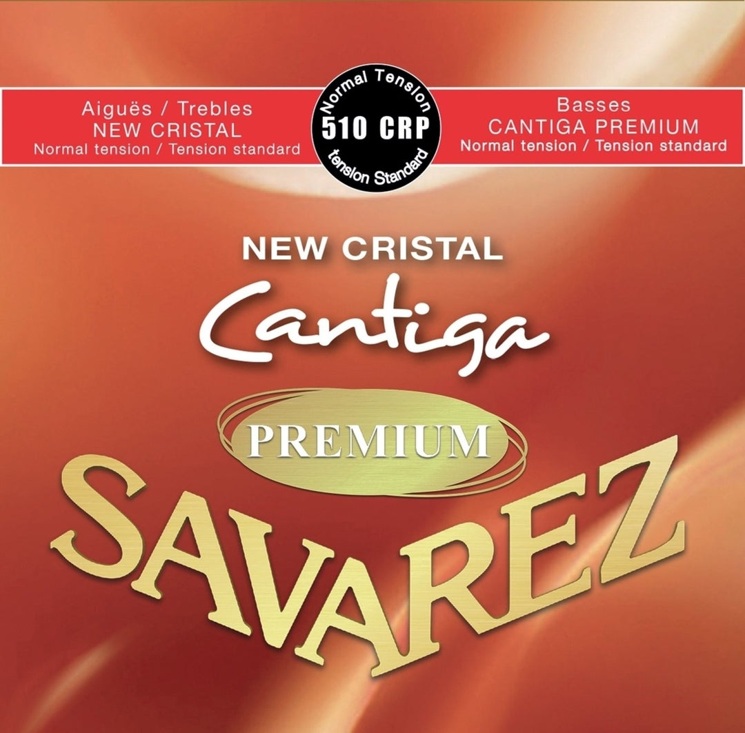 Savarez Cordes pour guitare classique New Cristal Cantiga Premium - Set normal (510CRP)