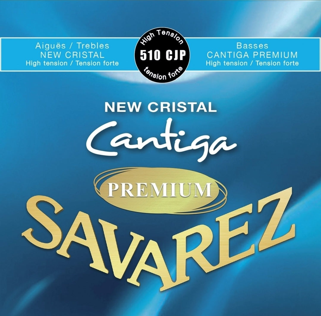Cordes Savarez pour guitare classique New Cristal Cantiga Premium - set aigu (510CJP)