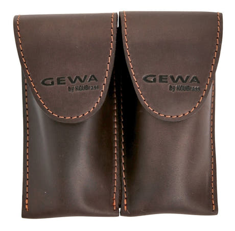 GEWA Crazy Horse Trombones Double pour 2 embouchures de trombone basse, brun
