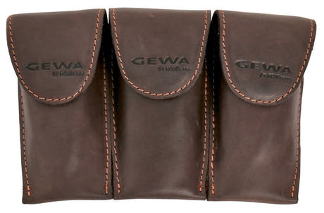 GEWA Crazy Horse Trombones Triple pour 3 embouchures de Trombones, marron
