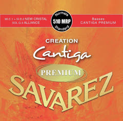 Savarez cordes pour guitares classiques Creation Cantiga Premium - Set (510MRP)