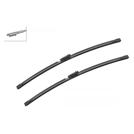 Jeu de balais d’essuie-glace Bosch Aerotwin Flatblade A001J