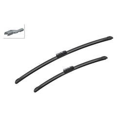 Jeu de balais d’essuie-glace Bosch Aerotwin Flatblade A188S