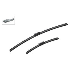Jeu de balais d’essuie-glace Bosch Aerotwin Flatblade A299S