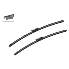 Jeu de balais d’essuie-glace Bosch Aerotwin Flatblade A955S