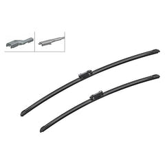 Jeu de balais d’essuie-glace Bosch Aerotwin Flatblade A965S
