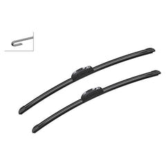 Bosch AeroTwin Retro fit kit de balais d’essuie-glace AR532S