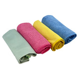 Lot de chiffons en microfibre, pack de 4