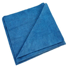Chiffon en microfibre, 40x40cm, 330gsm, 10 pièces Bleu