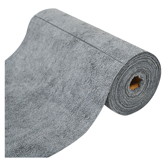 Chiffons en microfibre en rouleau, 30x30 cm, 180 g/m², 50 pièces