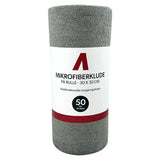 Chiffons en microfibre en rouleau, 30x30 cm, 180 g/m², 50 pièces