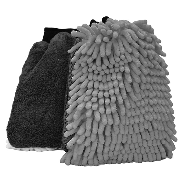 Gant de lavage en microfibre - 2 faces