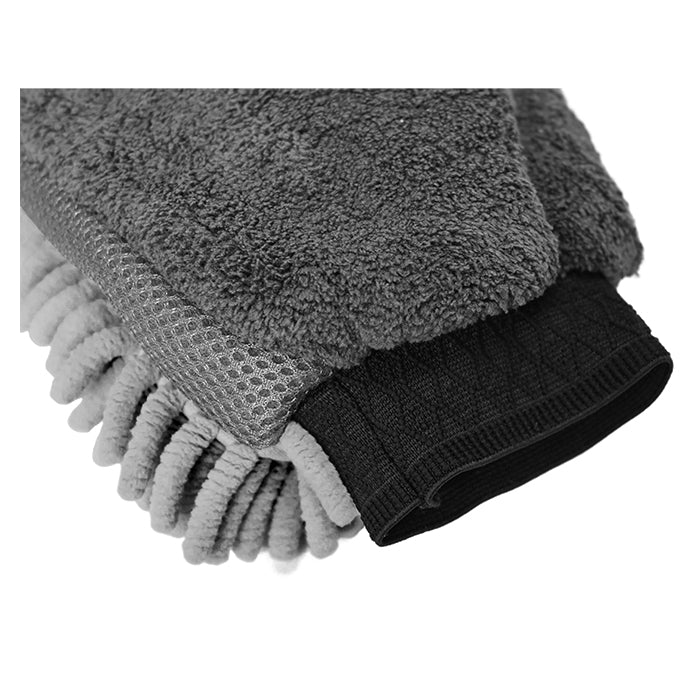 Gant de lavage en microfibre - 2 faces