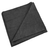 Chiffon en microfibre, 40x40cm, 330gsm, 10 pièces Noir