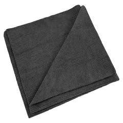 Chiffon en microfibre, 40x40cm, 330gsm, 10 pièces Noir