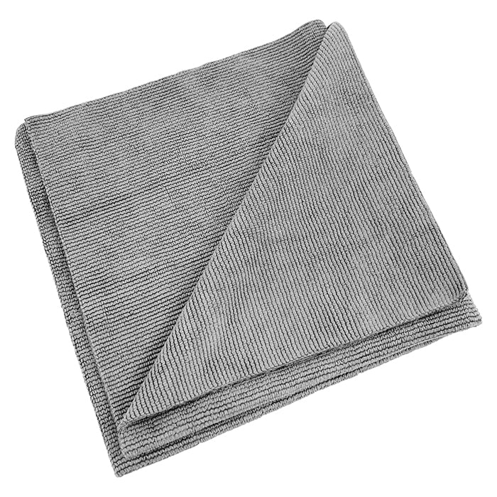 Chiffon en microfibre, 40x40cm, 330gsm, 10 pièces Gris