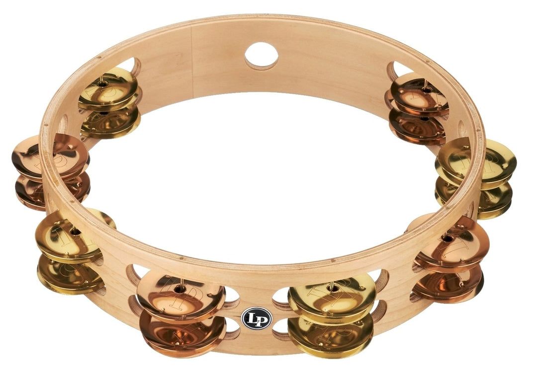 Latin Percussion Tambourine Pro 10 in double rangée - LP380B-BB (LP380B-BB)
