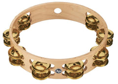 Latin Percussion Tambourin Pro 10 in Double Row - LP380B-BR (LP380B-BR)