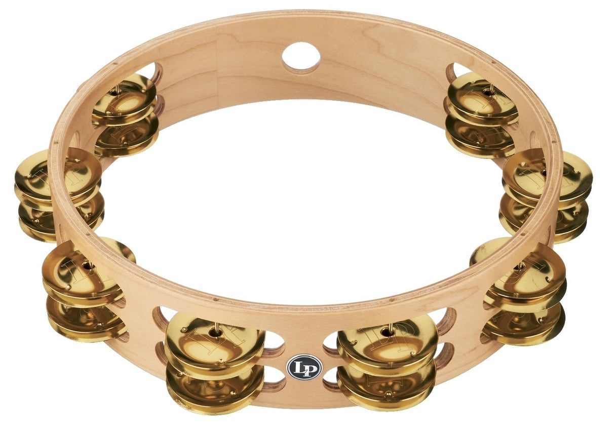 Latin Percussion Tambourine Pro 10 in Double Row - LP380B-BR (LP380B-BR)