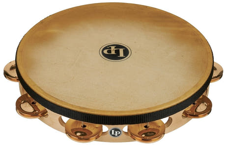 LP Pro LP383-BZ 10", bronze, rangée simple, avec peau