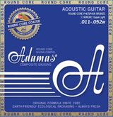 Adamas Strings for Acoustic Guitar Nuova Phosphor Bronze coated round core - Super Light .011-.052 (1749NURC)