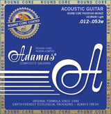 Adamas Strings for Acoustic Guitar Nuova Phosphor Bronze coated round core - Light .012-.053 (1818NURC)