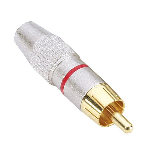 RCA Phono Connector Aluminium Gold contacts