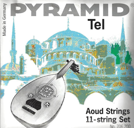 Pyramid Cordes de oud aoud turc 11-cordes - Set 11-cordes (706200
706200)