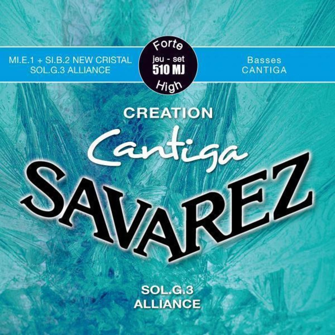 Cordes Savarez pour guitare classique Creation Cantiga 510 - Set high (510 MJ)
