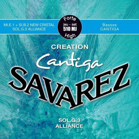 Savarez Strings for classic guitar Creation Cantiga 510 - Set high (510 MJ)