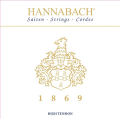 Cordes Hannabach pour guitare classique Serie 1869 Carbon/Gold HT - A5 Gold HT (18695HT)