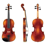 GEWA Ideale violons 3/4 avec chevilles Wittner, étui moulé et archet en carbone
