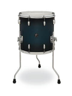 Gretsch Renown Maple tom basse 14" x 14", Satin Antique Blue Burst
