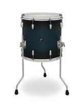 Gretsch Renown Maple tom basse 14" x 14", Satin Antique Blue Burst