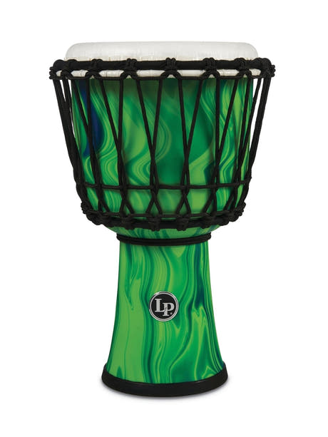 LP Marble djembés 7", Green Marble