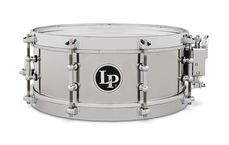 LP4512-S Salsa Snare 4 1/2" x 12" en acier inoxydable