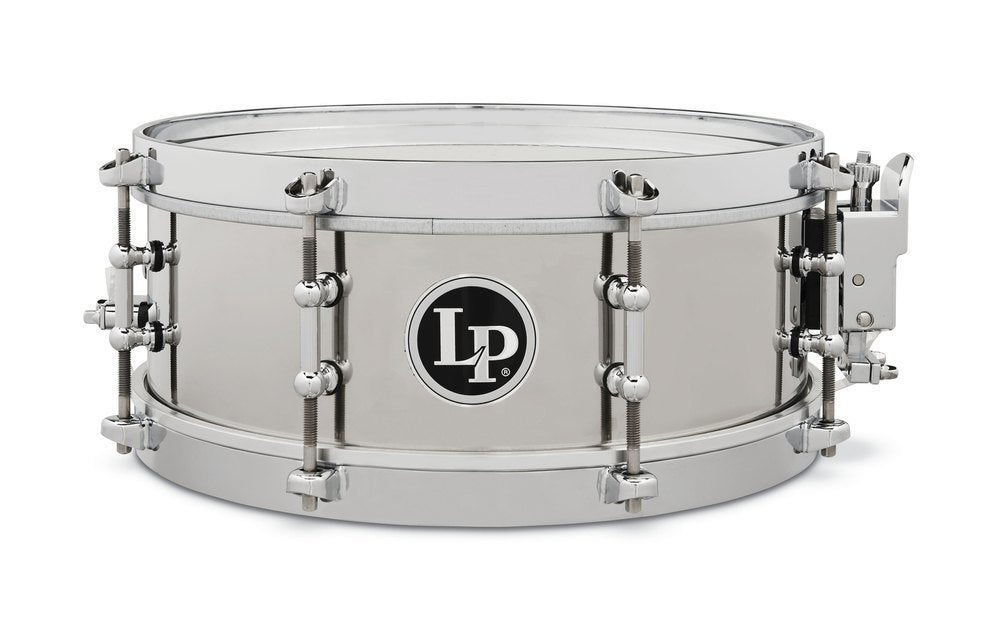LP4512-S Salsa Snare 4 1/2" x 12" en acier inoxydable