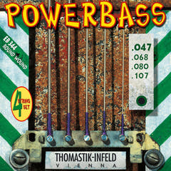 Thomastik-Infeld Cordes de basse électrique Power Bass Magnecore - Set 4 cordes long (EB344)