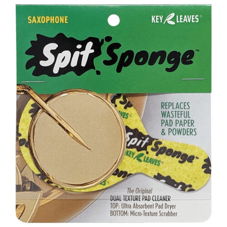 Key Leaves Spit Sponge polaire de nettoyage pour saxophone