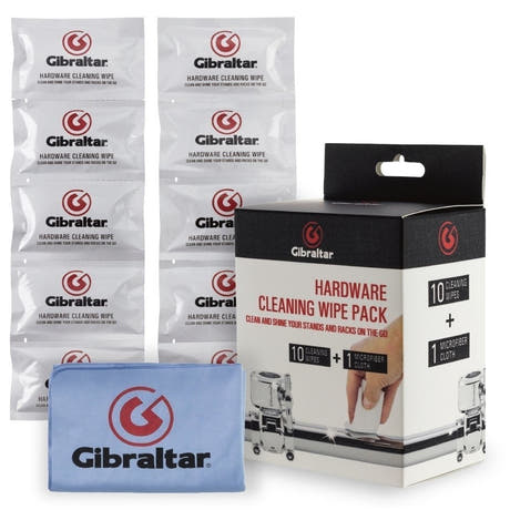 Gibraltar SC-HCW10 lingettes nettoyantes pour accessoires de batterie, 10 pièces