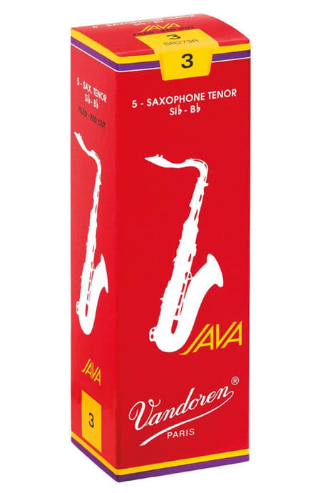 Vandoren anches pour saxophone ténor Java Filed Red - 3 1/2