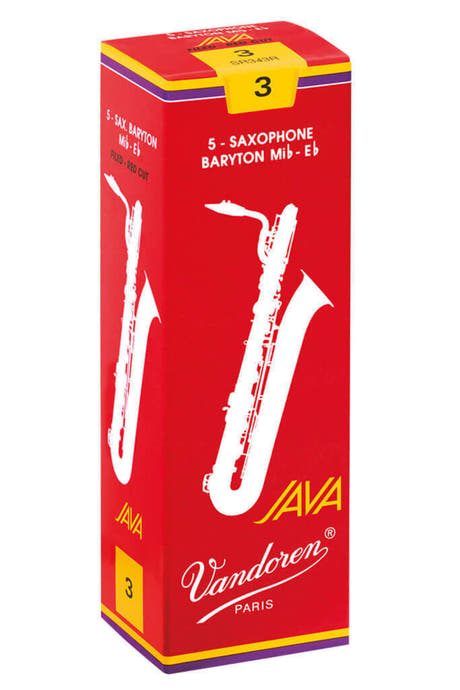 Vandoren Reeds Saxophone baryton Java Filed Red - 4