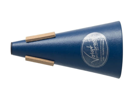 Sourdine straight Voigt-Brass Wallace pour trompette en Eb/F à petit pavillon