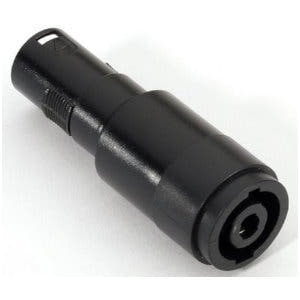 Adaptateur Audio Stik Speakon 4 pôles Châssis vers XLR Mâle