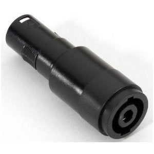 Adaptateur Audio Stik Speakon 4 pôles Châssis vers XLR Mâle
