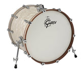 Gretsch Renown Maple grosse caisse 22" x 18", Vintage Pearl