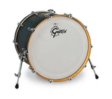 Grosse caisse Gretsch Renown Maple 22" x 18", Satin Antique Blue Burst