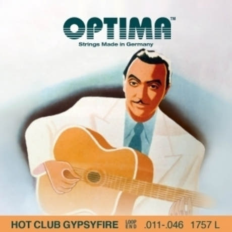 Optima 1757L Hot Club Gypsyfire strings, light, boucle