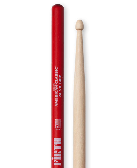 Vic Firth 7A Vic Grip Baguettes de Baterie