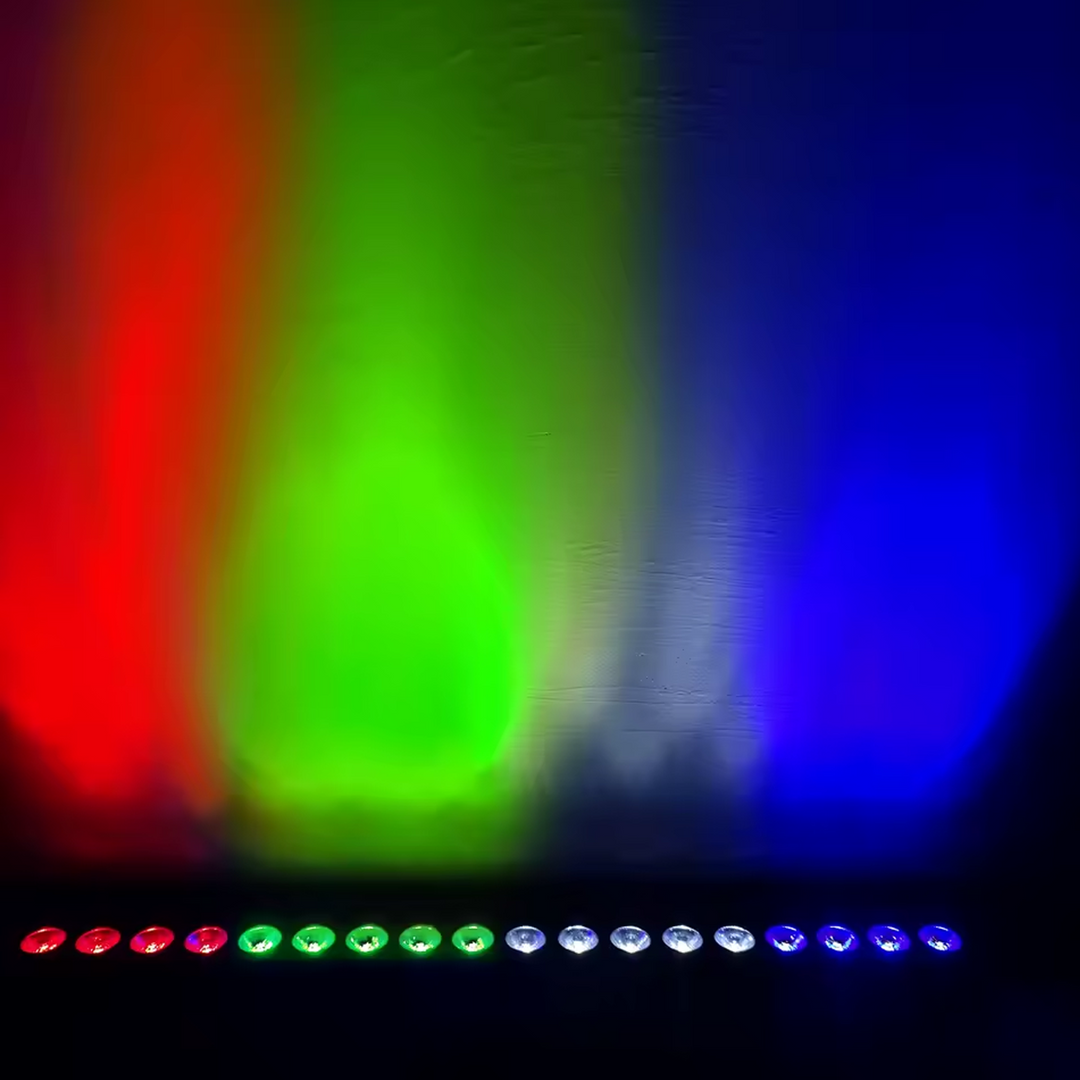 Barre d’éclairage LED Evolights Pixel Bar 18x10W RGBW